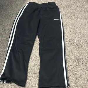 Adidas Kids Black Track Pants